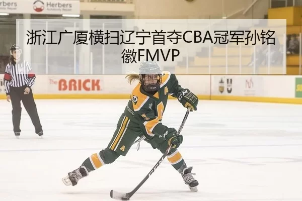 浙江广厦横扫辽宁首夺CBA冠军孙铭徽FMVP